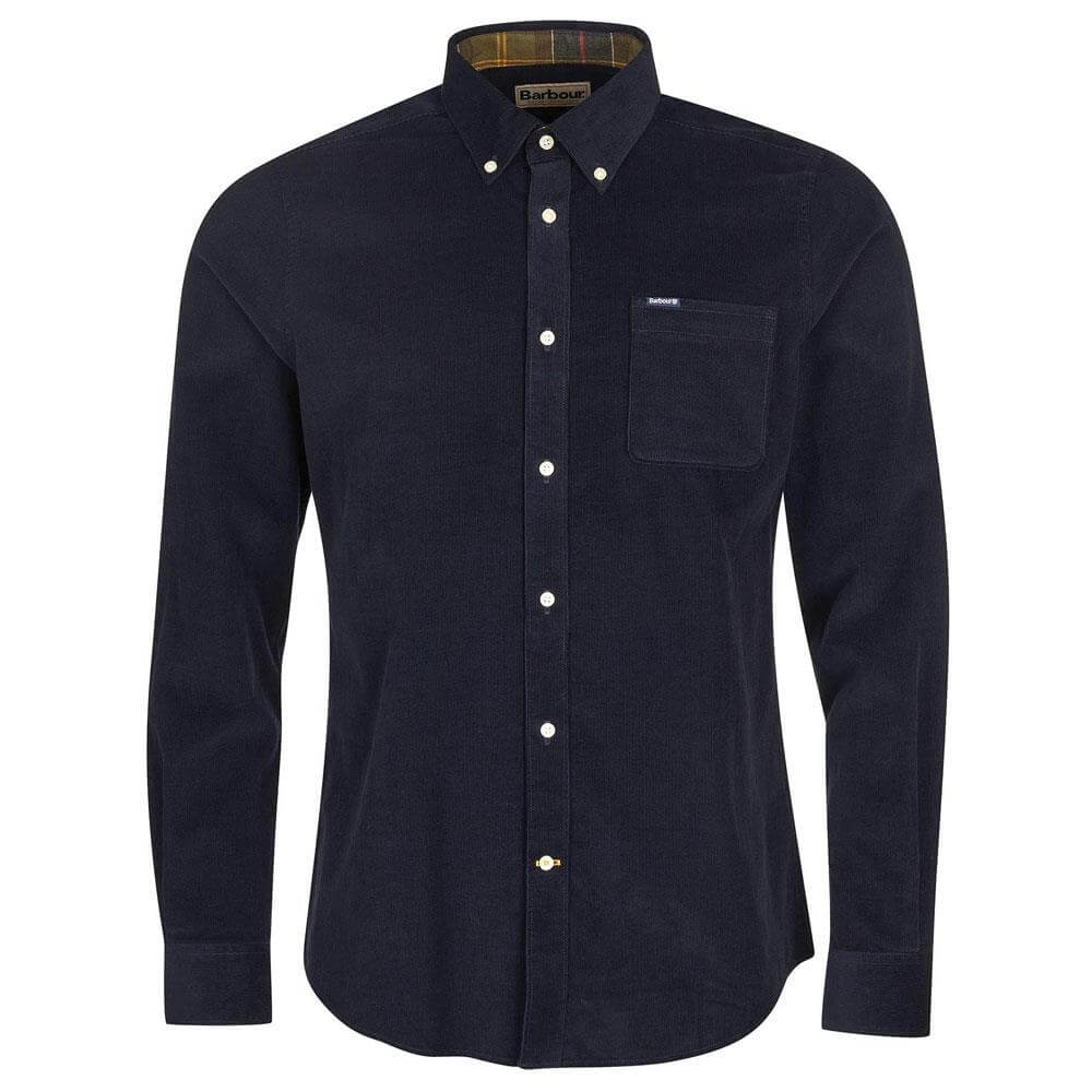 Barbour Ramsey Navy Tailored Shirt